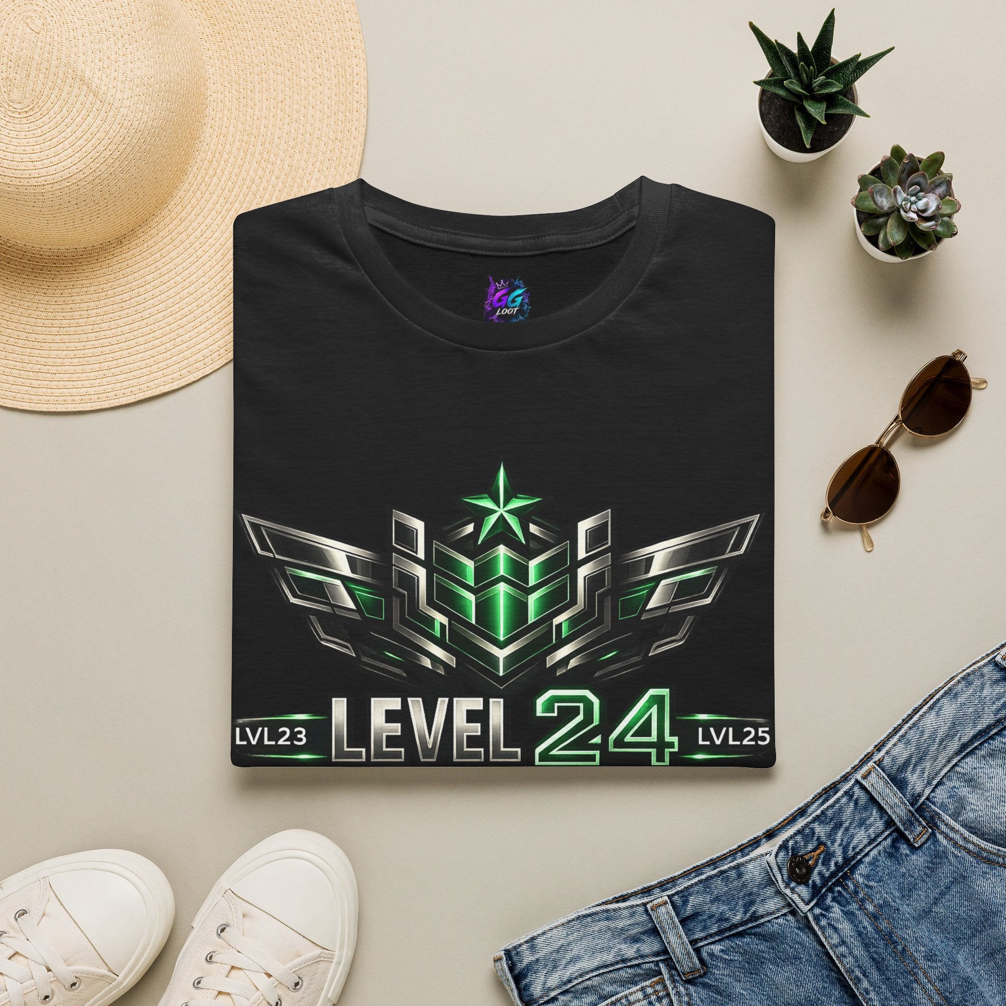 Koszulka - LVL 24 ,,The Grind Continues’’ (Standard)