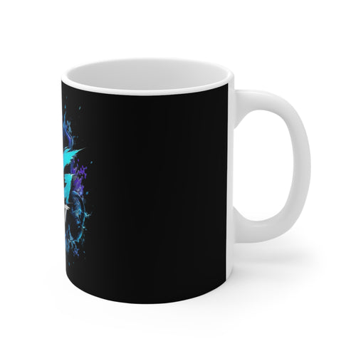 GG Loot Gaming Mug — Neon Crown Gamer Coffee Cup