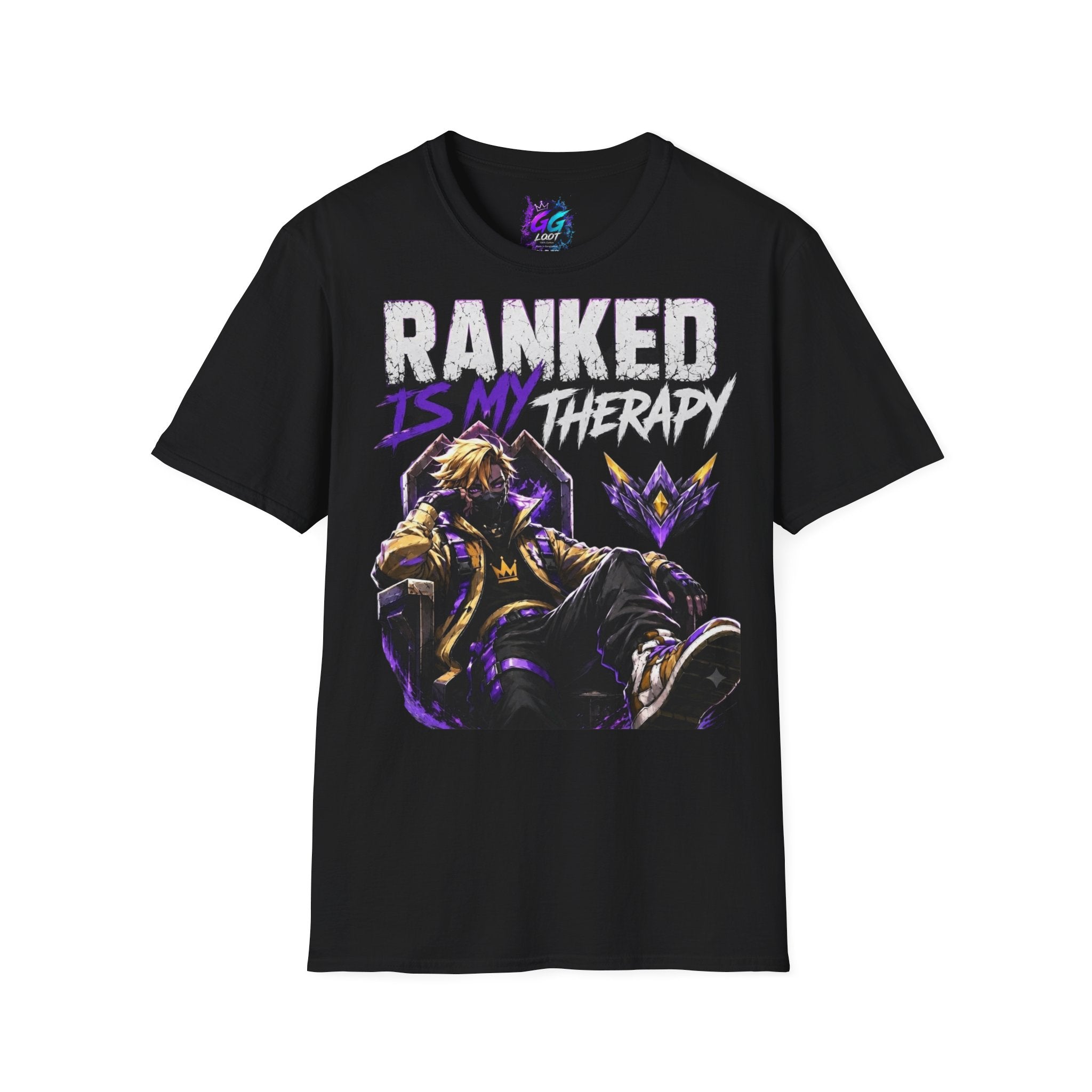 Koszulka "Ranked is my therapy"