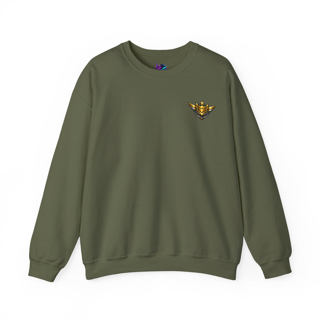 Level 11 Crewneck Sweatshirt — Gamer Badge "Keep Grinding"