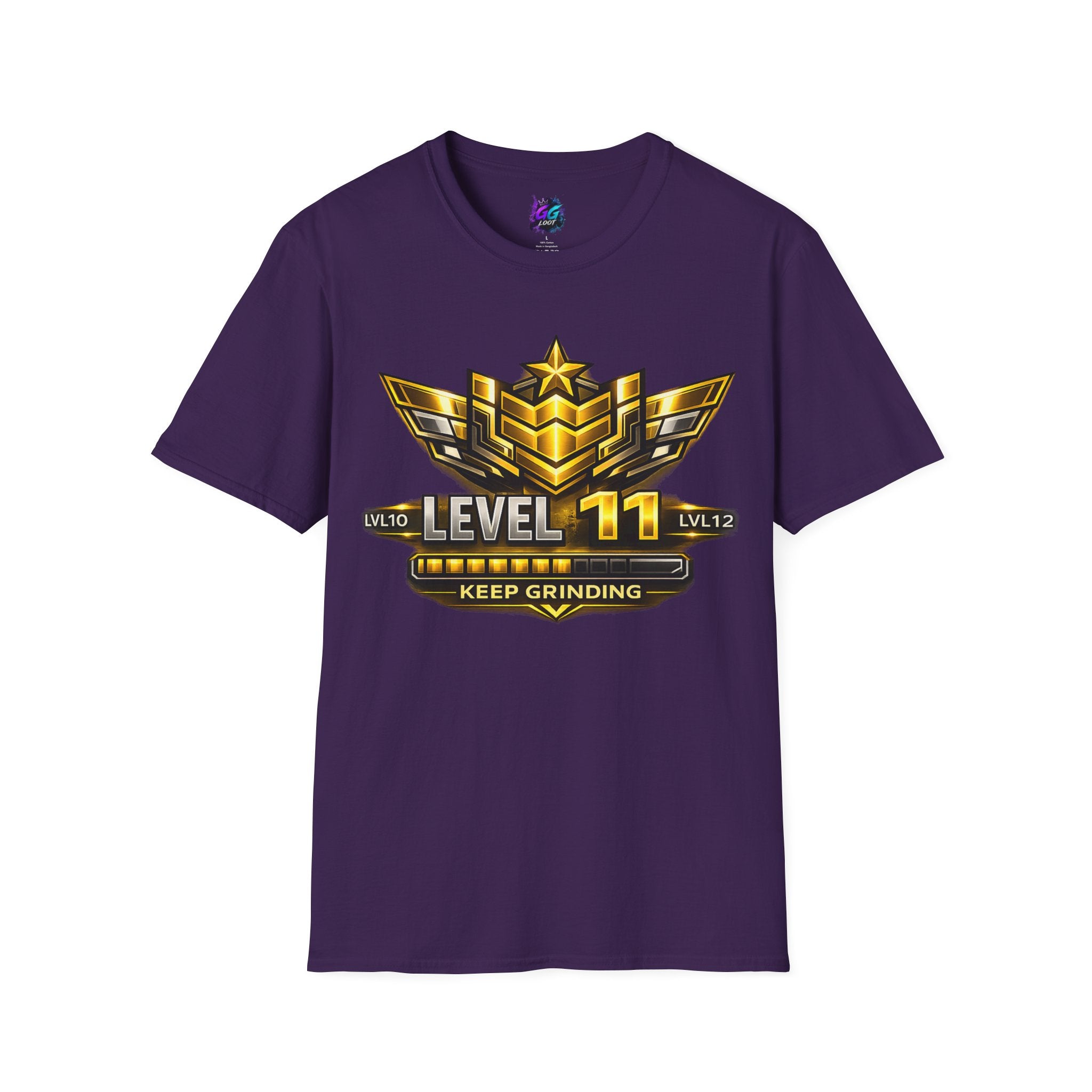 Koszulka - LVL 11 ,,Keep Grinding’’ (Standard)