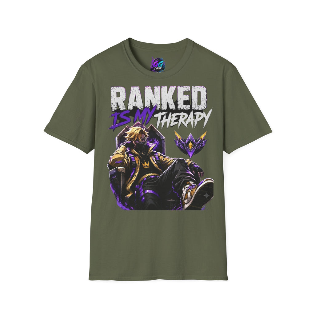 Koszulka "Ranked is my therapy"