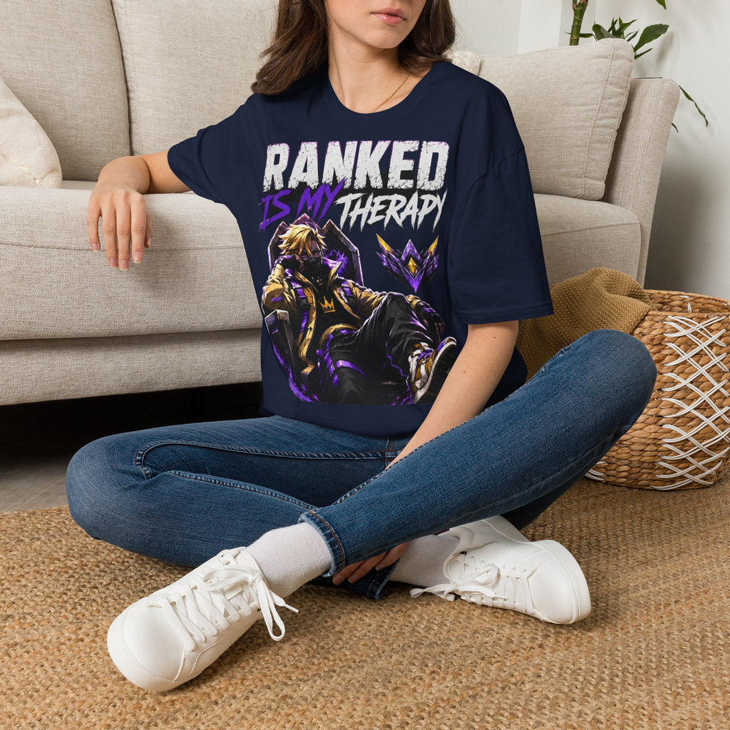 Koszulka "Ranked is my therapy"