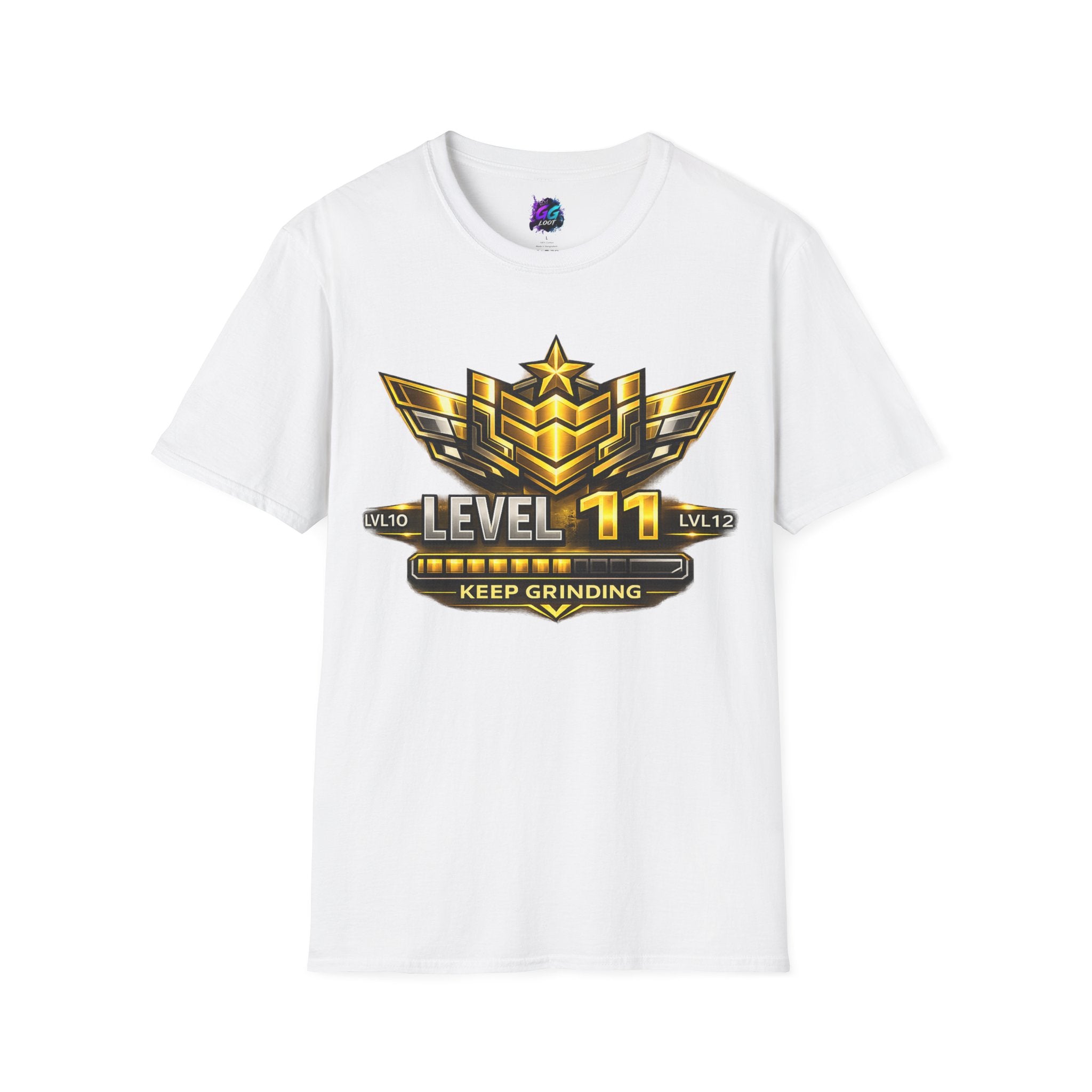 Koszulka - LVL 11 ,,Keep Grinding’’ (Standard)
