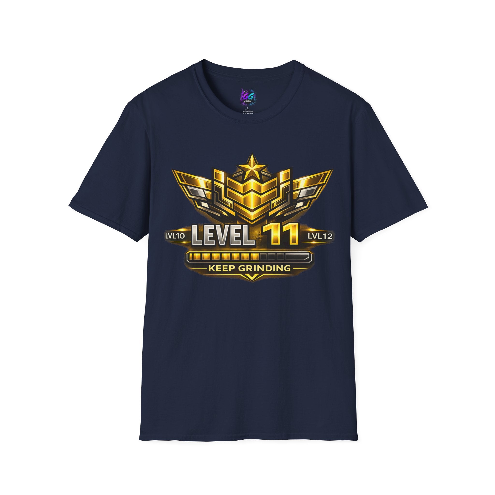 Koszulka - LVL 11 ,,Keep Grinding’’ (Standard)