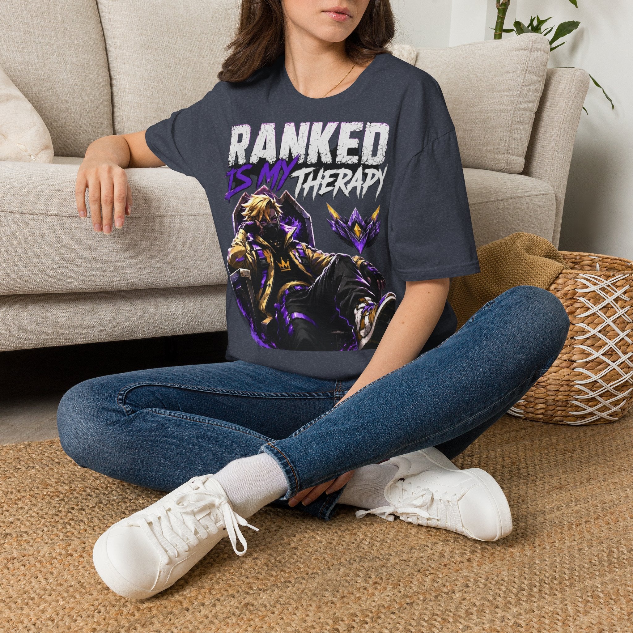 Koszulka "Ranked is my therapy"
