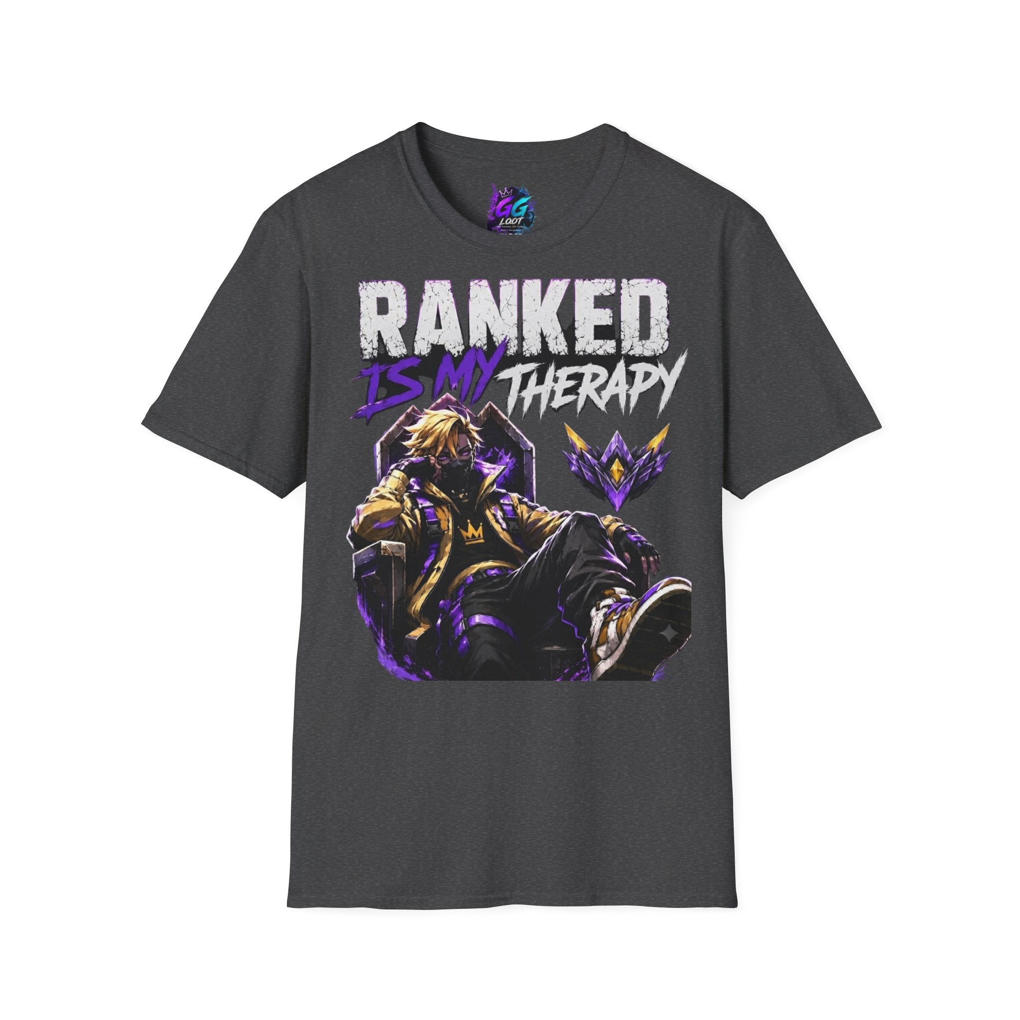 Koszulka "Ranked is my therapy"