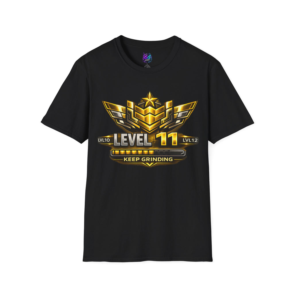 Koszulka - LVL 11 ,,Keep Grinding’’ (Standard)