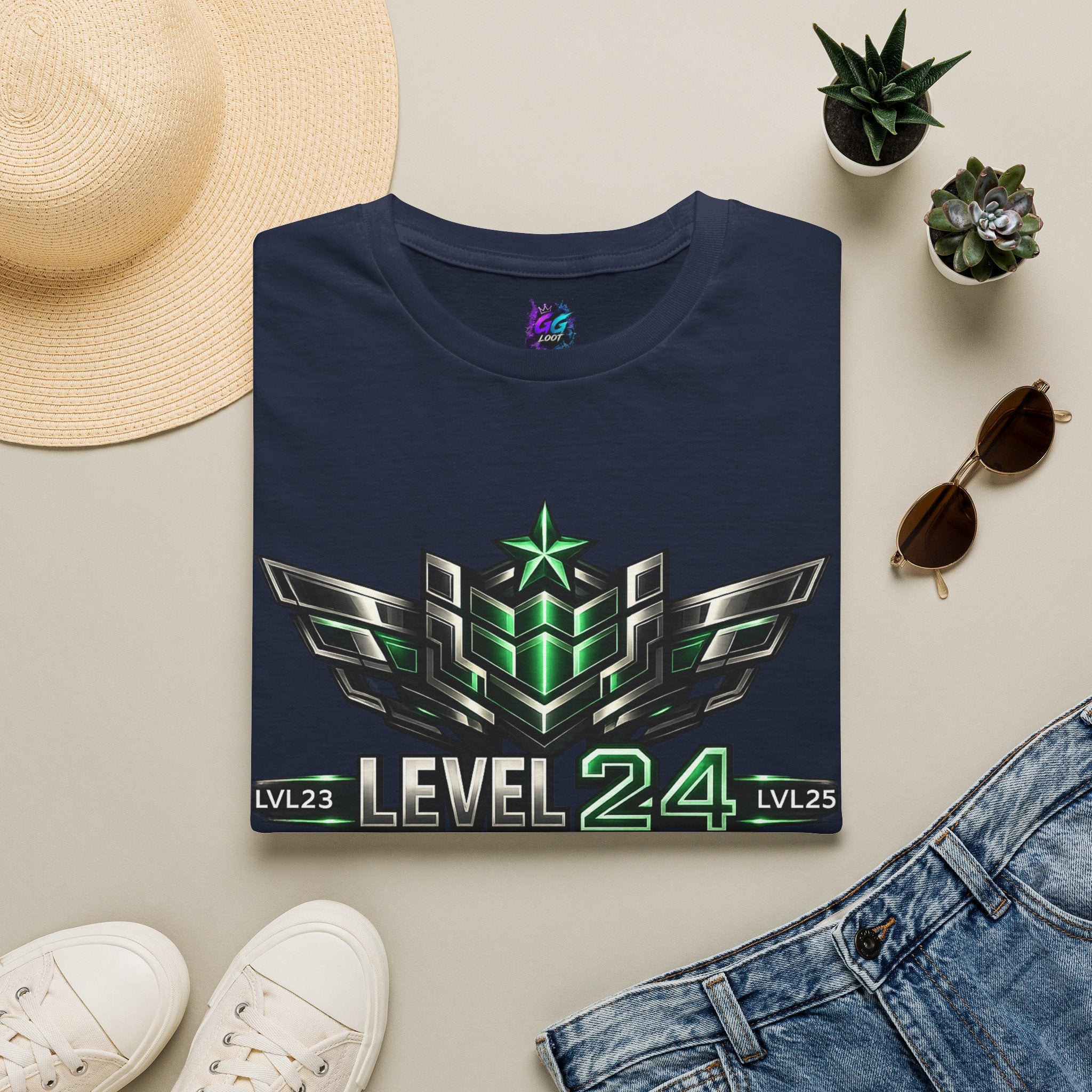 Koszulka - LVL 24 ,,The Grind Continues’’ (Standard)
