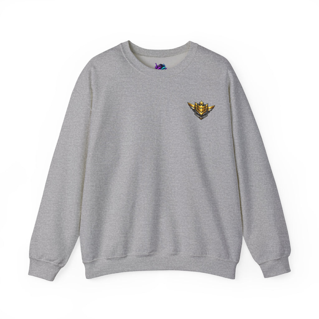 Level 11 Crewneck Sweatshirt — Gamer Badge "Keep Grinding"