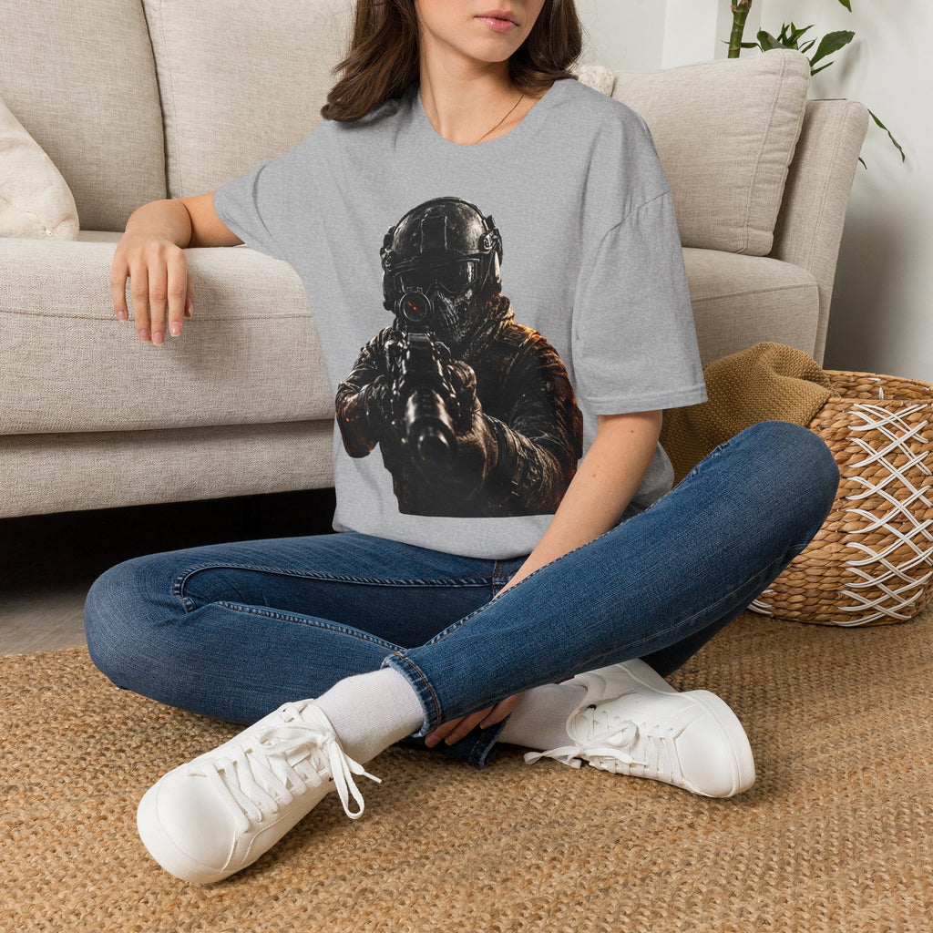 T-Shirt — Tactical Sniper Soldier Graphic Tee