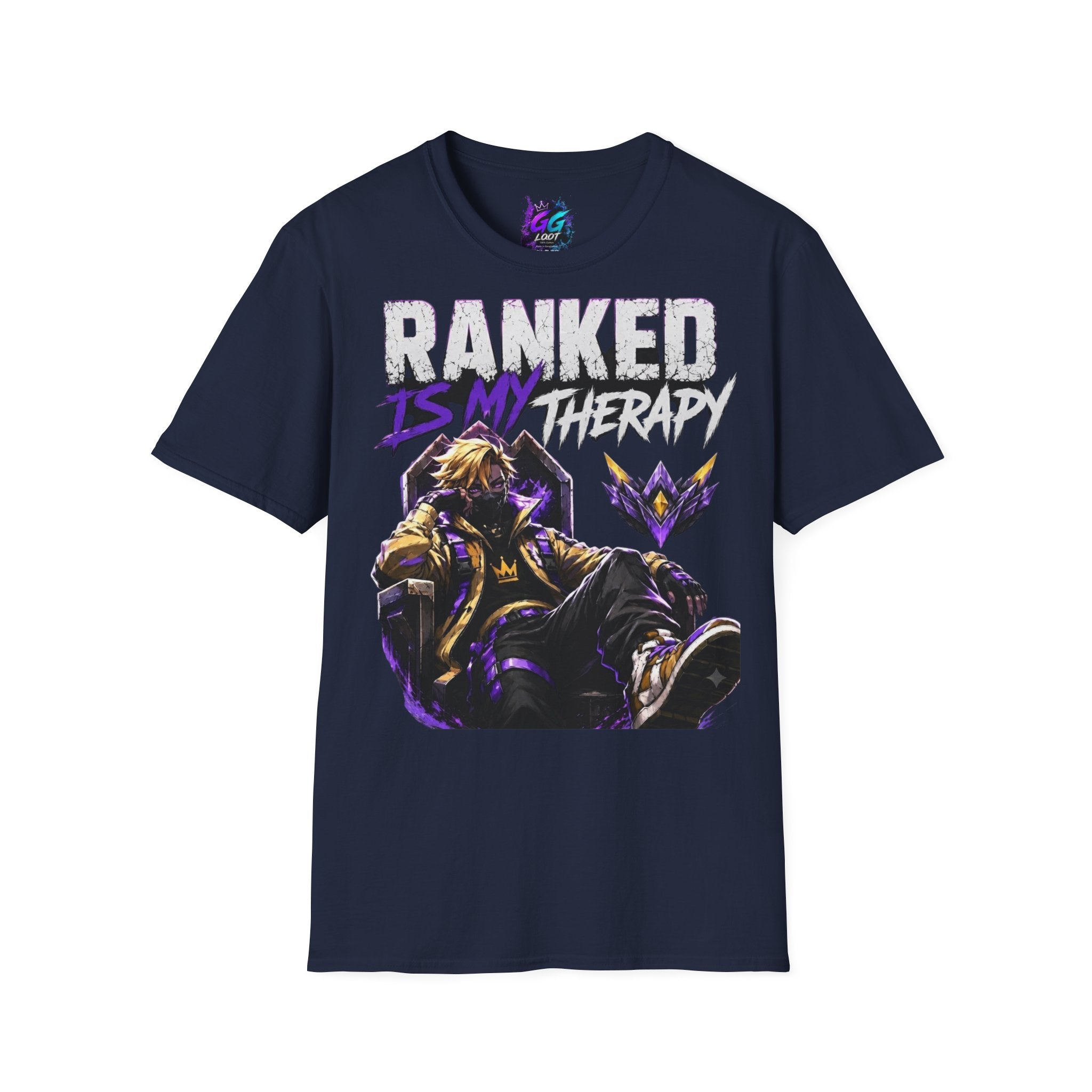 Koszulka "Ranked is my therapy"