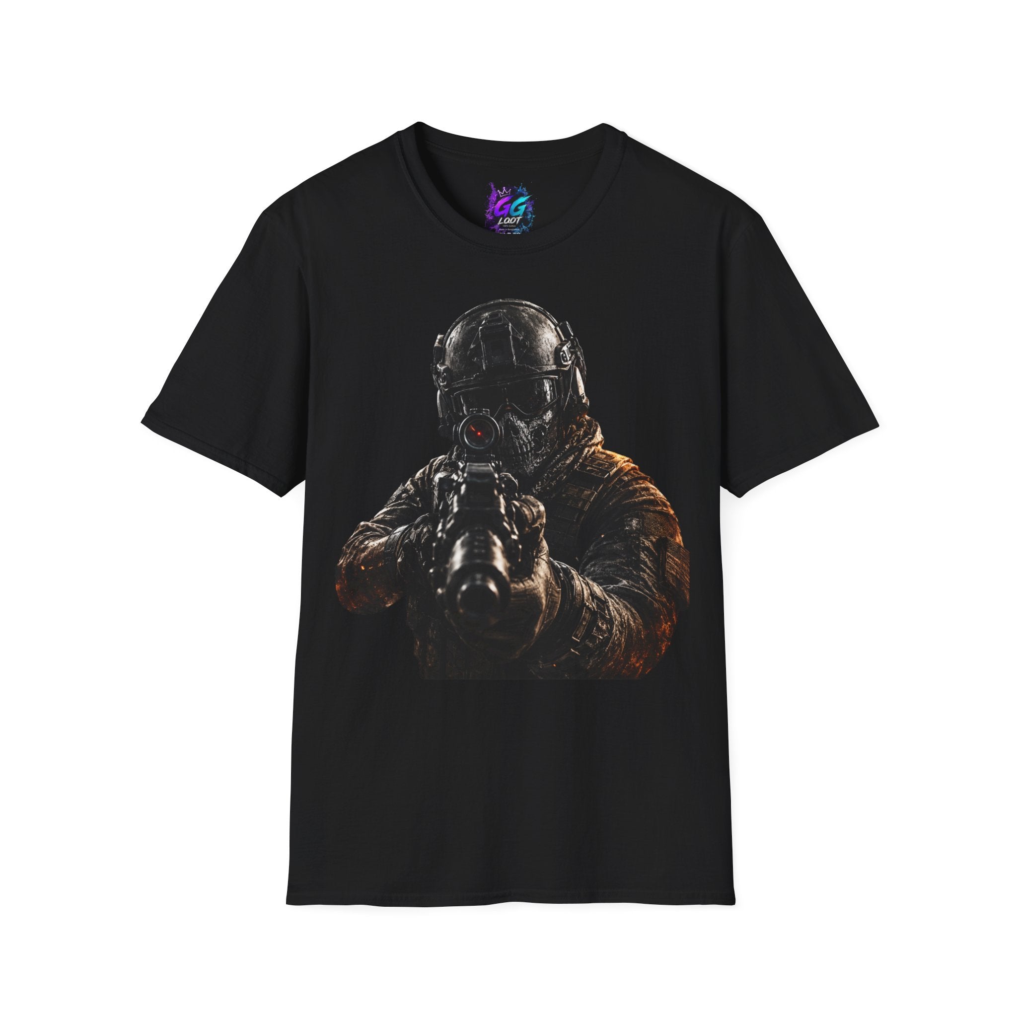 T-Shirt — Tactical Sniper Soldier Graphic Tee