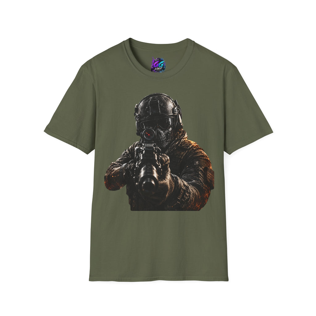 T-Shirt — Tactical Sniper Soldier Graphic Tee