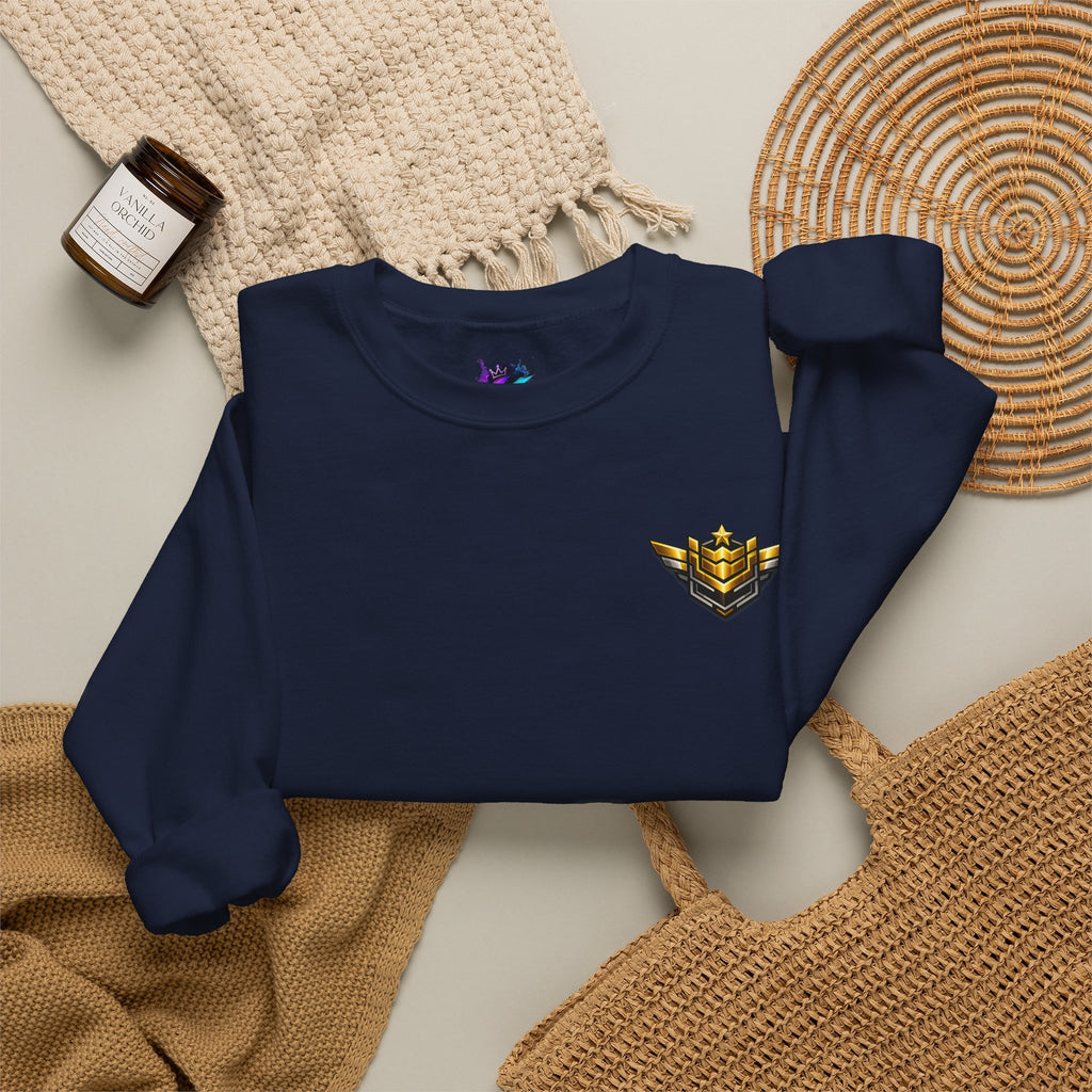 Level 11 Crewneck Sweatshirt — Gamer Badge "Keep Grinding"