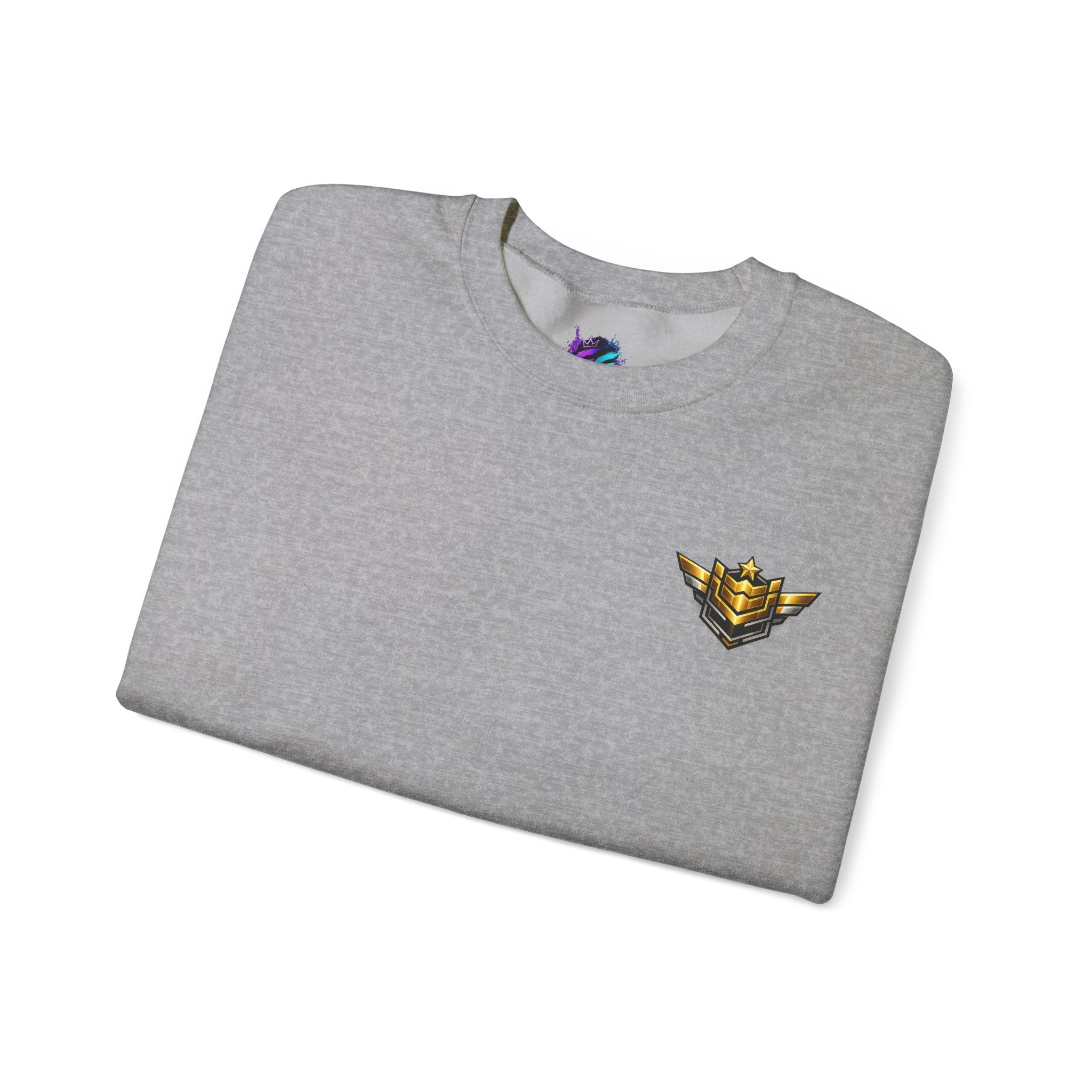 Level 11 Crewneck Sweatshirt — Gamer Badge "Keep Grinding"