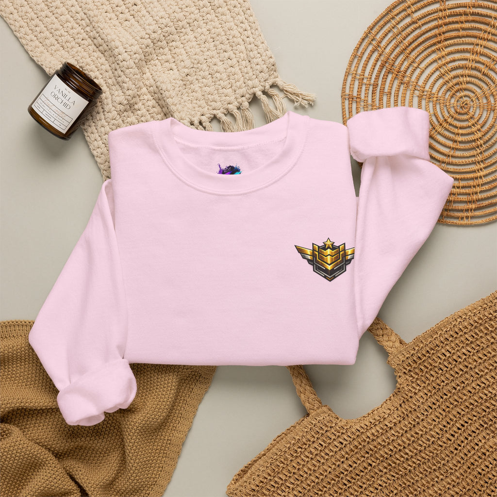 Level 11 Crewneck Sweatshirt — Gamer Badge "Keep Grinding"