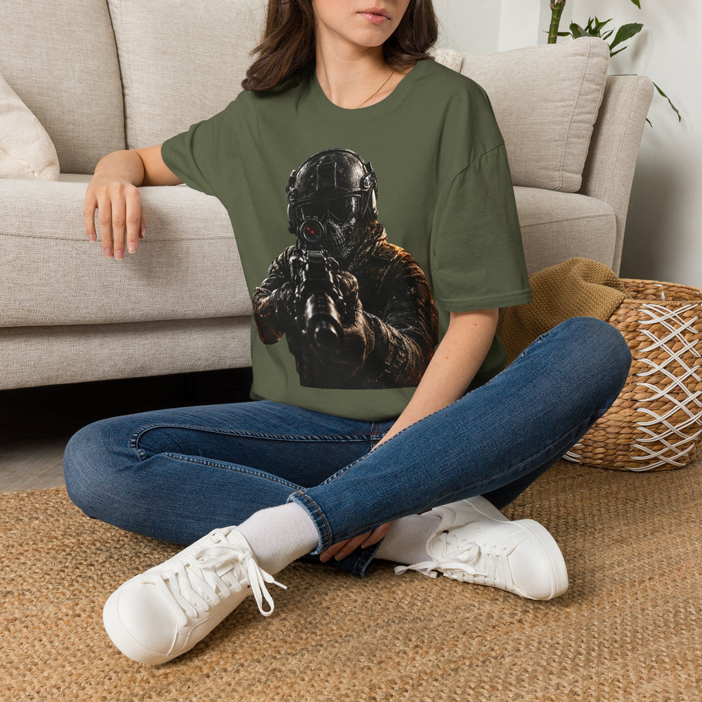 T-Shirt — Tactical Sniper Soldier Graphic Tee