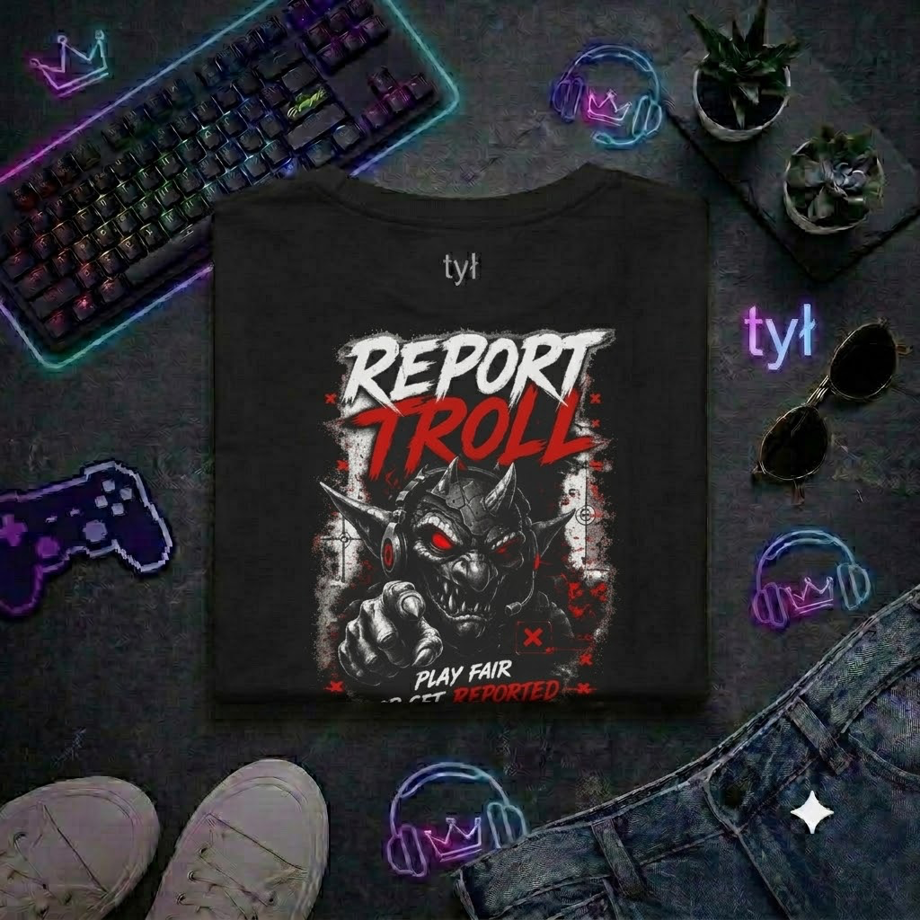Koszulka – "Report Troll"