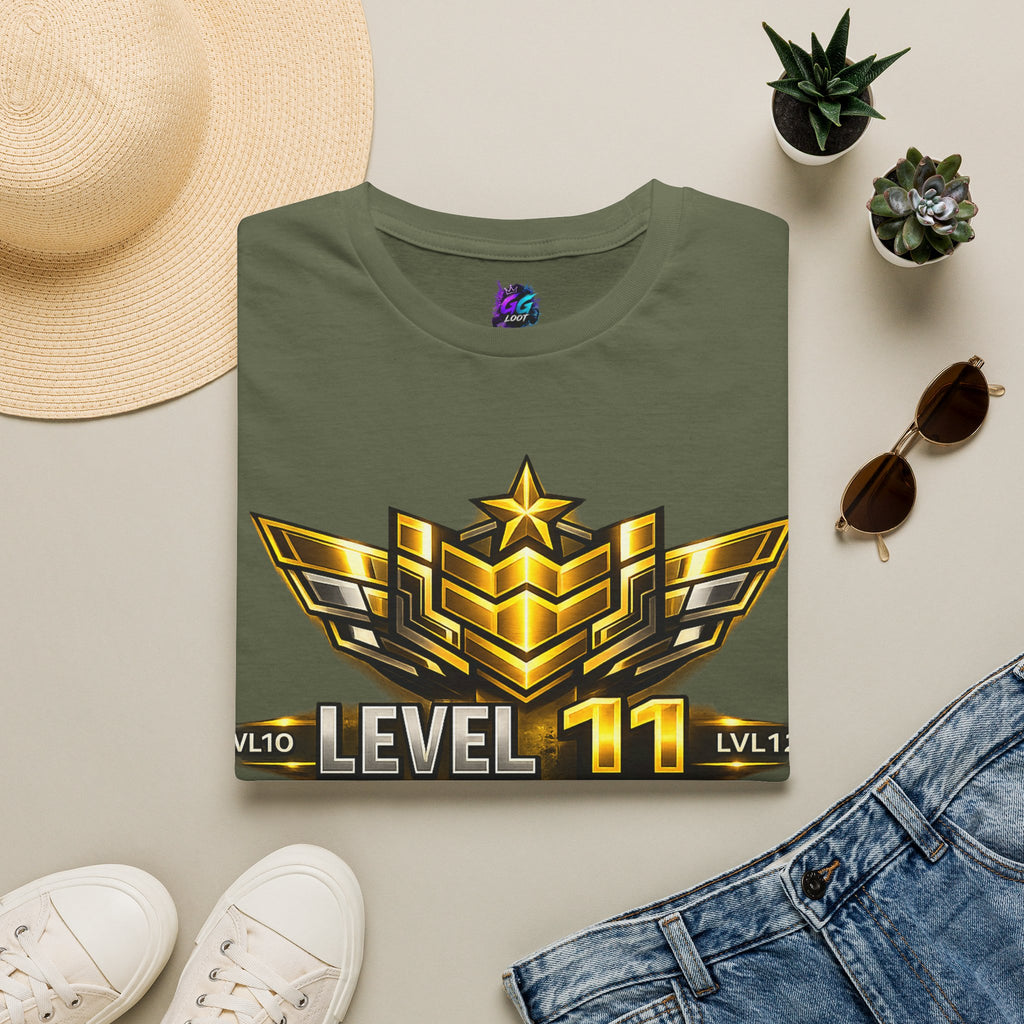 Koszulka - LVL 11 ,,Keep Grinding’’ (Standard)