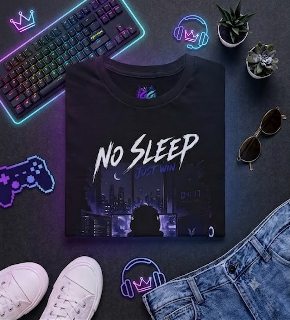 Koszulka "No Sleep, Just Win"
