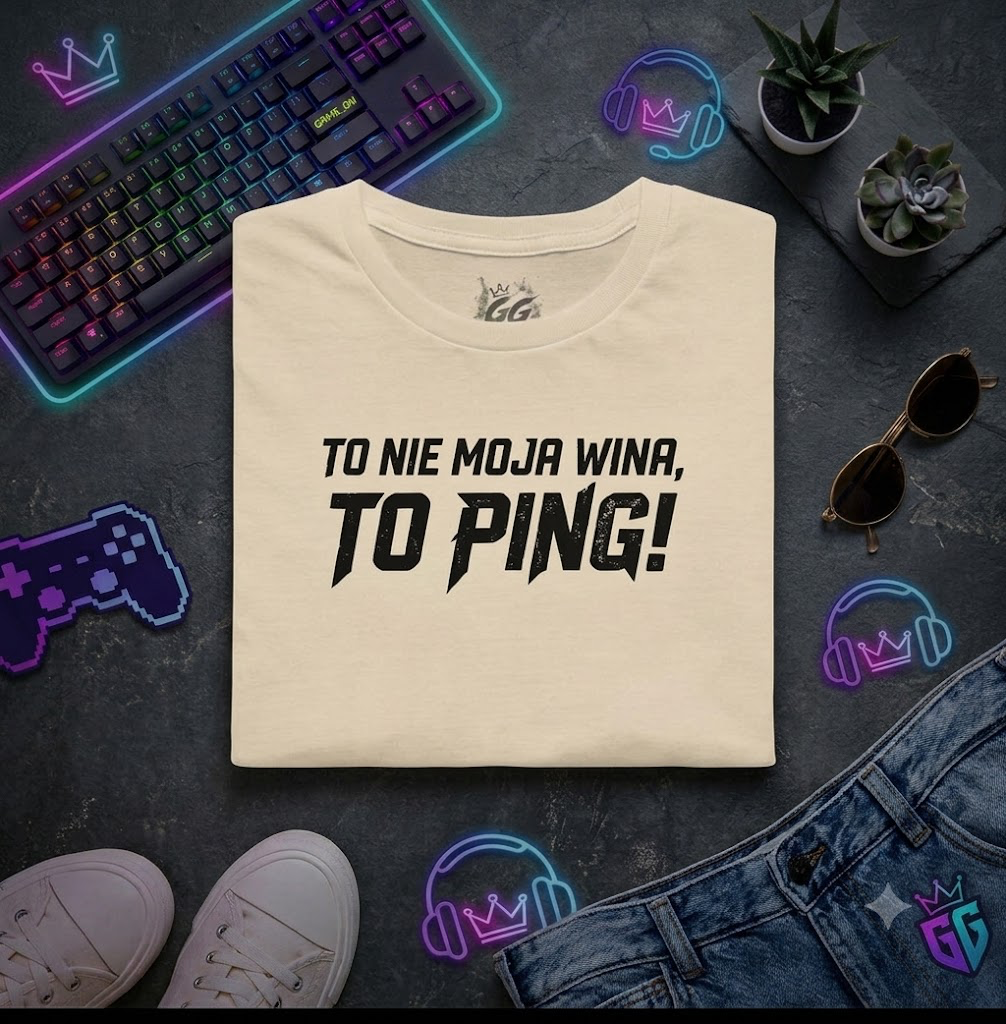 Bluza "To nie moja wina, to PING!"