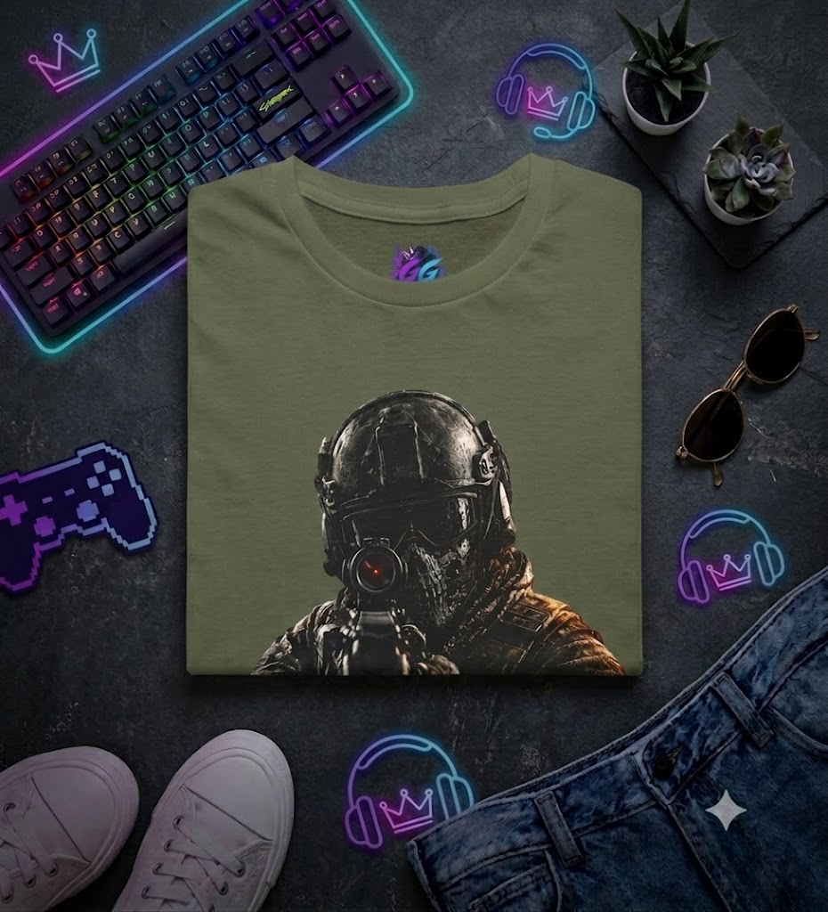 T-Shirt — Tactical Sniper Soldier Graphic Tee