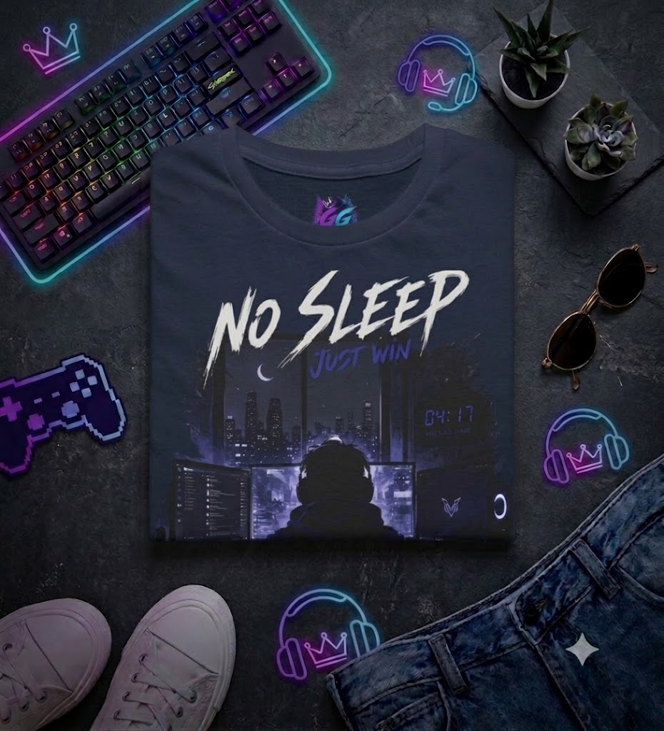 Koszulka "No Sleep, Just Win"