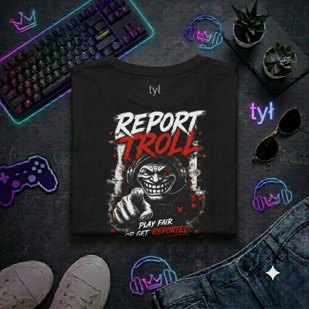 Koszulka – "Report Troll"